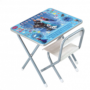 Набор детской мебели №1 Холодное сердце, серебро (Дэми, №1(серебро) ХС)